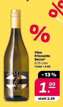 NETTO Bianco d'italia vino frizzante secco Angebot