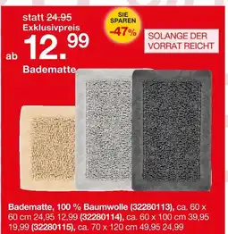 Möbelzentrum Pforzheim Badematte Angebot