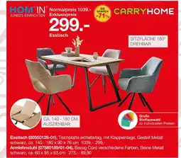 Möbelzentrum Pforzheim Carryhome esstisch oder armlehnstuhl Angebot