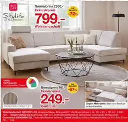 Möbelzentrum Pforzheim Stylife wohnlandschaft oder couchtisch Angebot