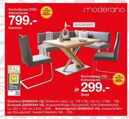 Möbelzentrum Pforzheim Moderano esszimmer Angebot