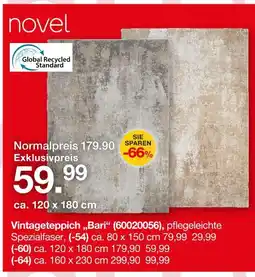 Möbelzentrum Pforzheim Novel vintageteppich „bari“ Angebot