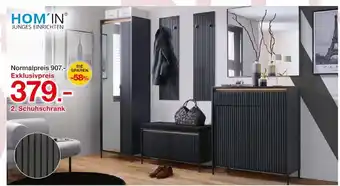 Möbelzentrum Pforzheim Hom'in garderobenkombination Angebot