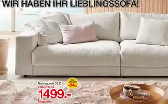 Möbelzentrum Pforzheim Megasofa Angebot
