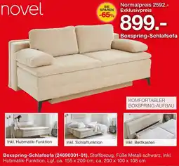 Möbelzentrum Pforzheim Novel Boxspring-Schlafsofa Angebot