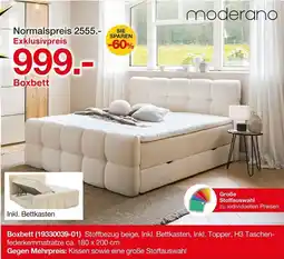 Möbelzentrum Pforzheim Moderano Boxbett Angebot