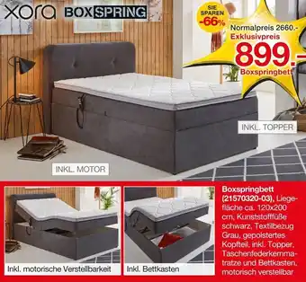 Möbelzentrum Pforzheim Xora Boxspringbett Angebot