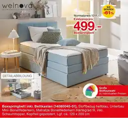 Möbelzentrum Pforzheim Welnova Boxspringbett Angebot