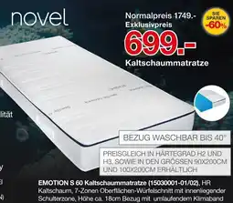 Möbelzentrum Pforzheim Novel Kaltschaummatratze Angebot