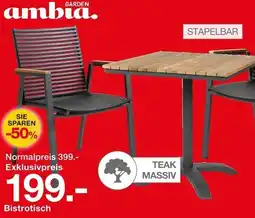 Möbelzentrum Pforzheim GARDEN Ambia Bistrotisch Angebot
