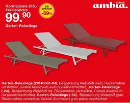 Möbelzentrum Pforzheim GARDEN Ambia Garten-Relaxliege Angebot