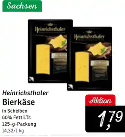 KONSUM Heinrichsthaler Bierkäse Angebot