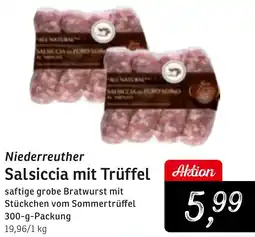 KONSUM Niederreuther Salsiccia mit Trüffel Angebot
