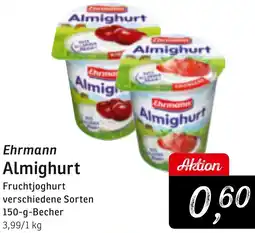 KONSUM Ehrmann Almighurt Angebot