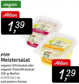 KONSUM popp Meistersalat Angebot