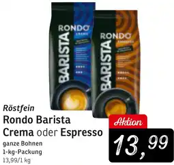 KONSUM Röstfein Rondo Barista Crema oder Espresso Angebot
