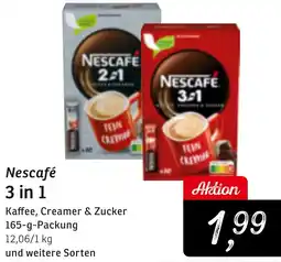 KONSUM Nescafé 3 in 1 Angebot