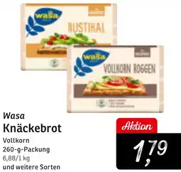 KONSUM Wasa Knäckebrot Angebot
