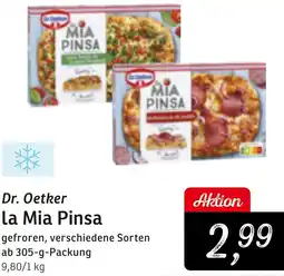 KONSUM Dr. Oetker la Mia Pinsa Angebot