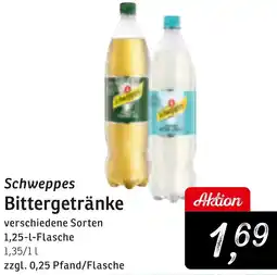 KONSUM Schweppes Bittergetränke Angebot