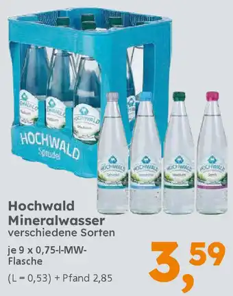 Globus Baumarkt Hochwald Mineralwasser Angebot