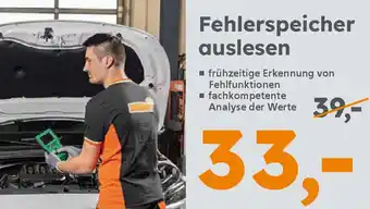 Globus Baumarkt Fehlerspeicher auslesen Angebot