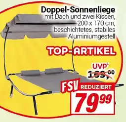 CENTERSHOP Doppel-Sonnenliege Angebot