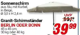 CENTERSHOP Sonnenschirm Angebot