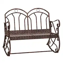 Netto Marken-Discount Outsunny Schaukelstuhl Metall Angebot
