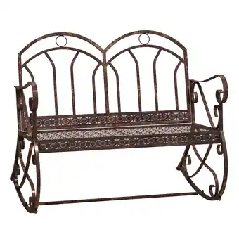 Netto Marken-Discount Outsunny Schaukelstuhl Metall Angebot