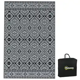 Netto Marken-Discount Outsunny Outdoor-Teppich Kunststoff Angebot