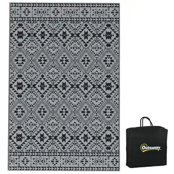 Netto Marken-Discount Outsunny Outdoor-Teppich Kunststoff Angebot