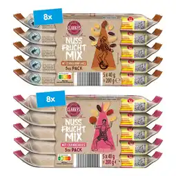 Netto Marken-Discount Clarkys Nuss-Frucht-Mix 200 g, verschiedene Sorten, 16er Pack Angebot