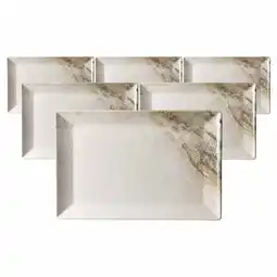 Netto Marken-Discount Ritzenhoff & Breker Platten Arezzo 34 x 23 cm 6er Set Angebot