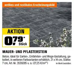OBI MAUER- UND PFLASTERSTEIN Angebot