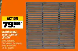 OBI SICHTSCHUTZ- ZAUNELEMENT ,,STACH" Angebot