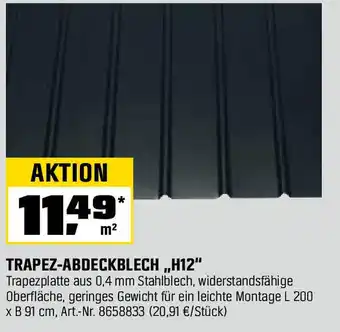 OBI TRAPEZ-ABDECKBLECH ,,H12" Angebot
