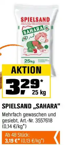 OBI SPIELSAND ,,SAHARA" Angebot