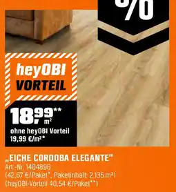 OBI „EICHE CORDOBA ELEGANTE" Art.-Nr. 1404896 Angebot