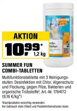 OBI SUMMER FUN COMBI-TABLETTEN Angebot