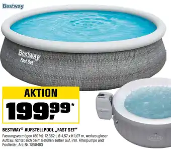 OBI BESTWAY AUFSTELLPOOL ,,FAST SET" Angebot