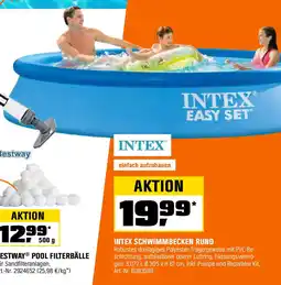 OBI INTEX SCHWIMMBECKEN RUND Angebot