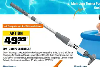 OBI SPA- UND POOLREINIGER Angebot