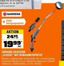 OBI GARDENA GIESSSTAB ,,CLASSIC" MIT REINIGUNGSSPRITZE Angebot
