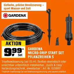 OBI GARDENA MICRO-DRIP START SET PFLANZREIHEN S Angebot
