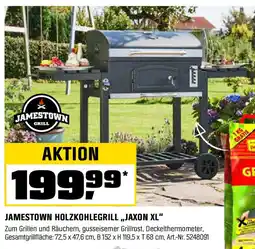 OBI JAMESTOWN HOLZKOHLEGRILL ,,JAXON XL" Angebot