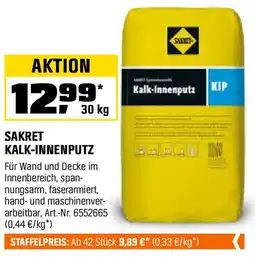 OBI SAKRET KALK-INNENPUTZ Angebot