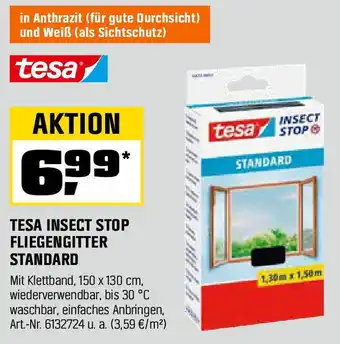 OBI TESA INSECT STOP FLIEGENGITTER STANDARD Angebot