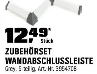 OBI ZUBEHÖRSET WANDABSCHLUSSLEISTE Angebot