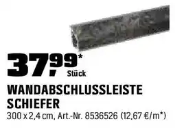 OBI WANDABSCHLUSSLEISTE SCHIEFER Angebot